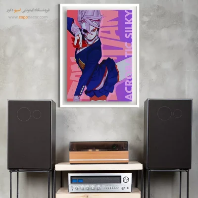 تابلو مانگا اتاق نوجوان - آکروباتیک – تابلو انیمه - اسپو دکور
