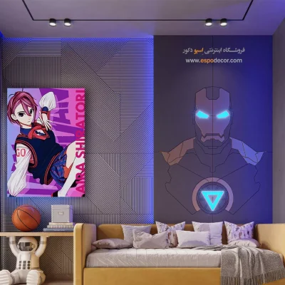 تابلو مانگا رنگی