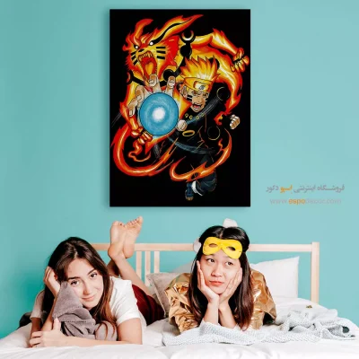 تابلو مانگا لاکچری - ناروتو – تابلو انیمه - اسپو دکور
