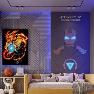 تابلو مانگا لاکچری - ناروتو – تابلو انیمه - اسپو دکور