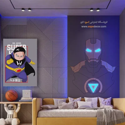 تابلو انیمه دکتر هدو - دکتر هِدو – تابلو انیمه - اسپو دکور