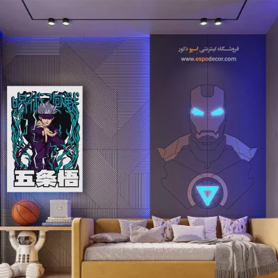 تابلو مانگا کلکسیونی - جوجوتسو – تابلو انیمه - اسپو دکور