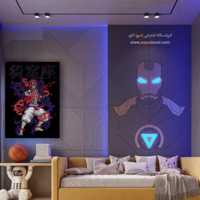 هدیه تابلو انیمه برای همکار