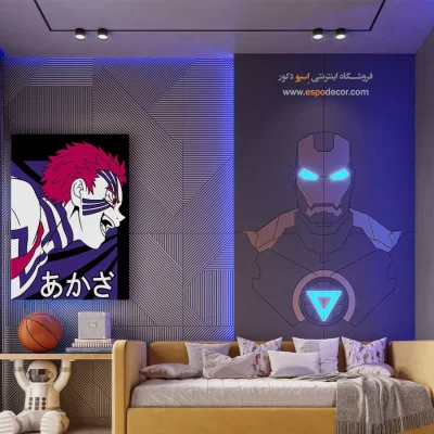 خرید تابلو انیمه مناسب هدیه برای مردان