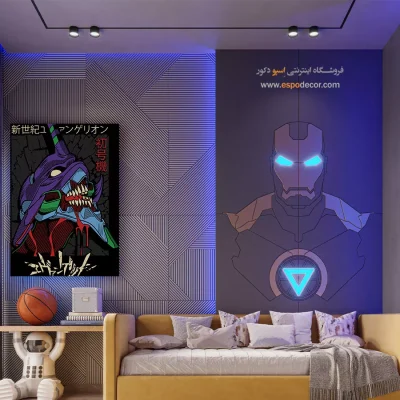 خرید تابلو بوم مانگا