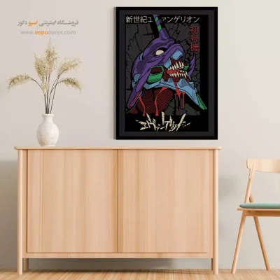خرید تابلو بوم مانگا