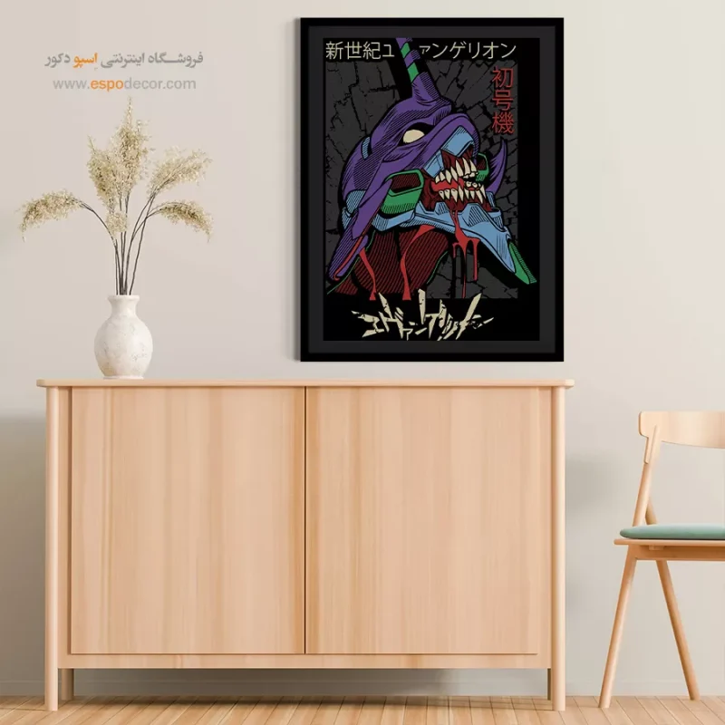 خرید تابلو بوم مانگا