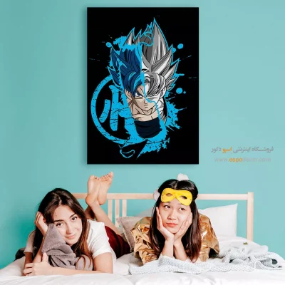 خرید تابلو مانگا رنگی