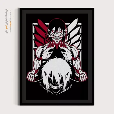 ارن – تابلو انیمه - خرید تابلو مانگا فانتزی - اسپو دکور