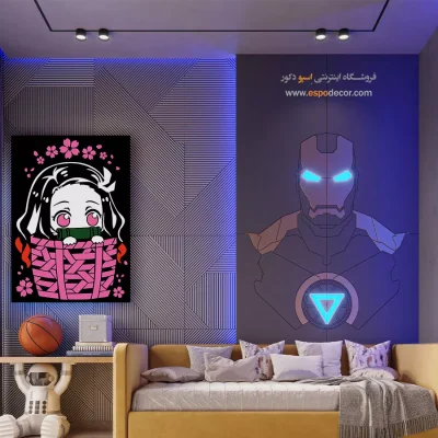 نزوکو کامادو – تابلو انیمه - خرید تابلو مانگا شیک دخترانه - اسپو دکور