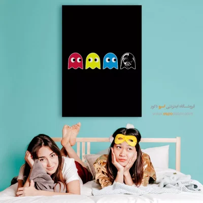 خرید تابلو پک من - پک-من – تابلو انیمه - اسپو دکور