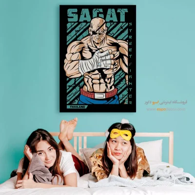 ساگات – تابلو انیمه - خرید تابلو مانگا آرت - اسپو دکور