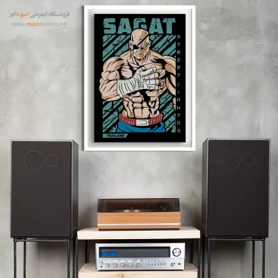 ساگات – تابلو انیمه - خرید تابلو مانگا آرت - اسپو دکور