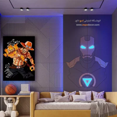 پورتگاس – تابلو انیمه - خرید تابلو مانگا کلاسیک - اسپو دکور