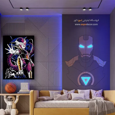 فریزا – تابلو انیمه - خرید اینترنتی تابلو مانگا اتاق نوجوان - اسپو دکور