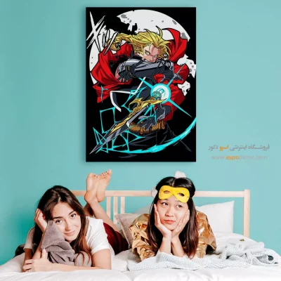 خرید اینترنتی تابلو مانگا اتاق دخترانه