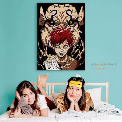 گارا – تابلو انیمه - خرید اینترنتی تابلو مانگا اتاق پسرانه - اسپو دکور