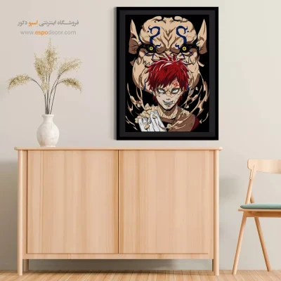 گارا – تابلو انیمه - خرید اینترنتی تابلو مانگا اتاق پسرانه - اسپو دکور