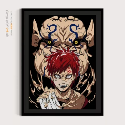 گارا – تابلو انیمه - خرید اینترنتی تابلو مانگا اتاق پسرانه - اسپو دکور