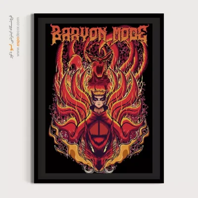 باریون مود – تابلو انیمه - خرید اینترنتی تابلو مانگا مدرن - اسپو دکور