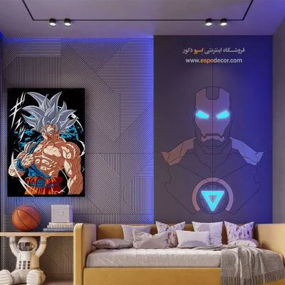 خرید اینترنتی تابلو مانگا رنگی