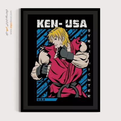 کن – تابلو انیمه - خرید اینترنتی تابلو مانگا فانتزی - اسپو دکور