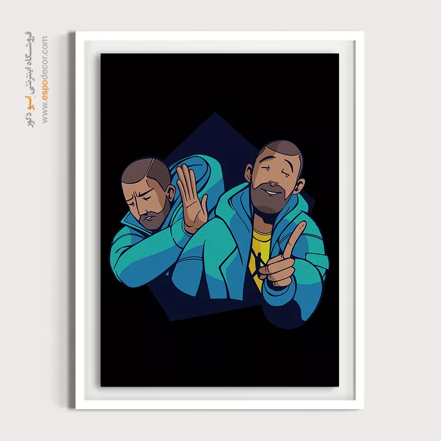 خرید اینترنتی تابلو مانگا کلکسیونی