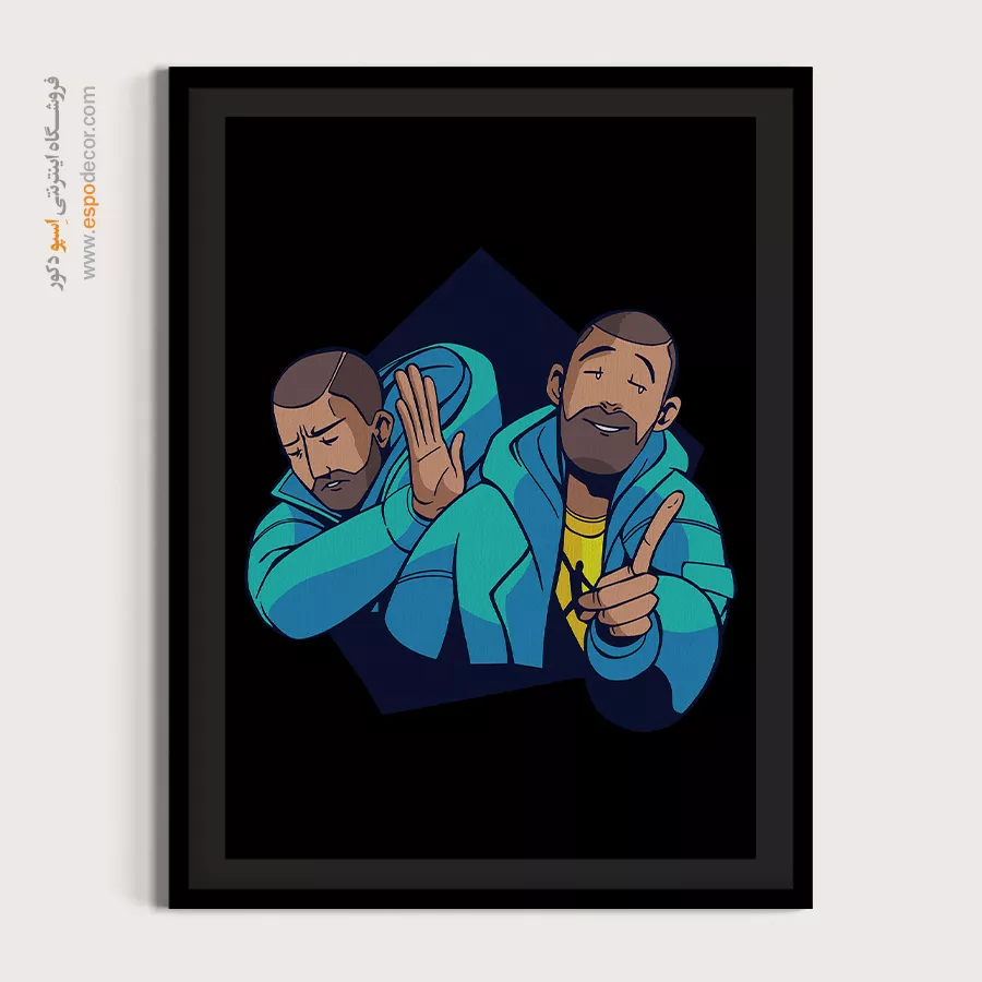 خرید اینترنتی تابلو مانگا کلکسیونی