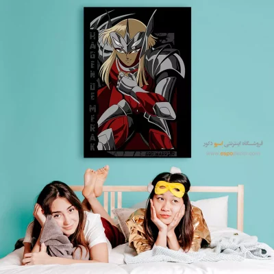 سنت سییا – تابلو انیمه - خرید اینترنتی تابلو مانگا برای نوجوان - اسپو دکور