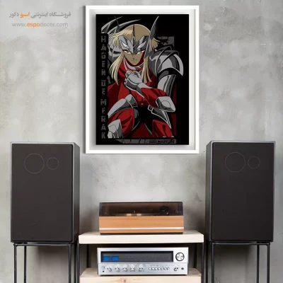 سنت سییا – تابلو انیمه - خرید اینترنتی تابلو مانگا برای نوجوان - اسپو دکور