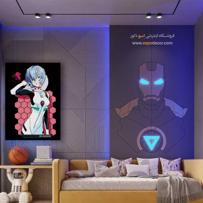 خرید اینترنتی تابلو مانگا دخترانه