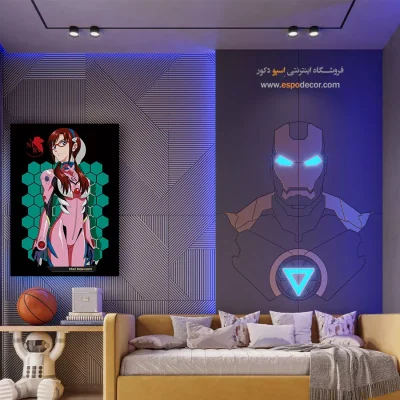 خرید اینترنتی تابلو مانگا دیوار اتاق