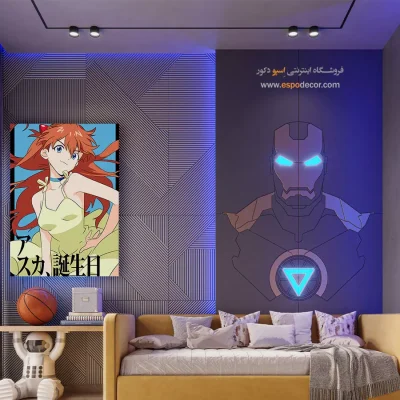آسوکا – تابلو انیمه - خرید اینترنتی تابلو مانگا دیوار خانه - اسپو دکور