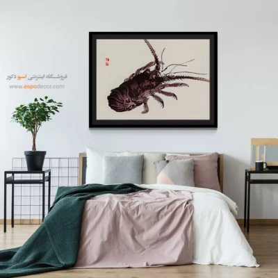 خرچنگ – تابلو نقاشی های بایرئی گاکان - اسپو دکور