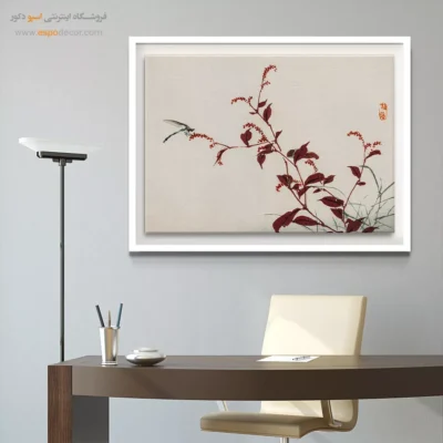 سنجاقک – تابلو نقاشی های بایرئی گاکان - اسپو دکور