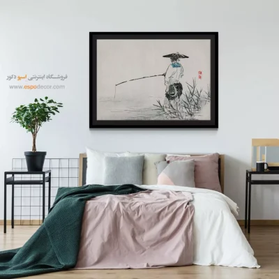 ماهیگیری – تابلو نقاشی های بایرئی گاکان - اسپو دکور