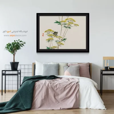 گل فلانل – تابلو نقاشی های بایرئی گاکان - اسپو دکور