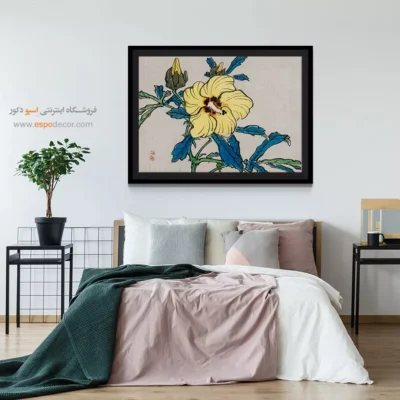 هیبیسکوس – تابلو نقاشی های بایرئی گاکان - اسپو دکور