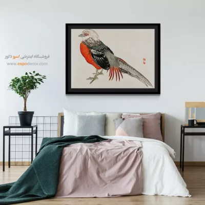 قرقاول ژاپنی – تابلو نقاشی های بایرئی گاکان - اسپو دکور