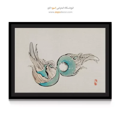 لامپ کویتی – تابلو نقاشی های بایرئی گاکان - اسپو دکور