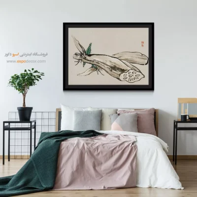 ریشه نیلوفر آبی – تابلو نقاشی های بایرئی گاکان - اسپو دکور