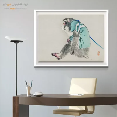 میمون – تابلو نقاشی های بایرئی گاکان - اسپو دکور