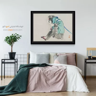 میمون – تابلو نقاشی های بایرئی گاکان - اسپو دکور