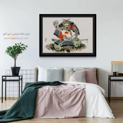 سامورایی – تابلو نقاشی های بایرئی گاکان - اسپو دکور