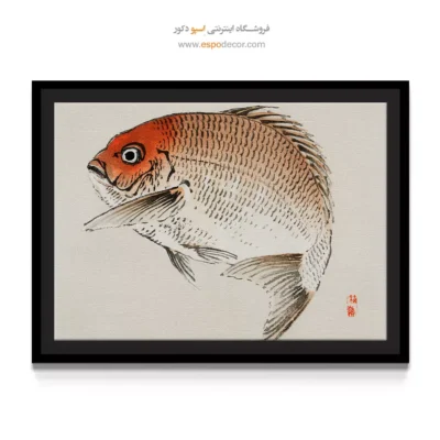 ماهی تای – تابلو نقاشی های بایرئی گاکان - اسپو دکور