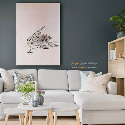 نقاشی های استاد بهزاد - عقاب – تابلو نقاشی های حسین بهزاد - اسپو دکور