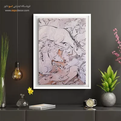 تابلو تزیینی - اسب – تابلو نقاشی های حسین بهزاد - اسپو دکور