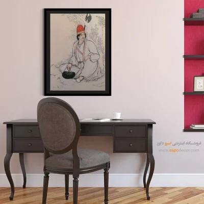 تابلو نگارگری - شاه نورعلی – تابلو نقاشی های حسین بهزاد - اسپو دکور