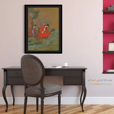 خرید نقاشی مینیاتور - نسیم بهار – تابلو نقاشی های حسین بهزاد - اسپو دکور