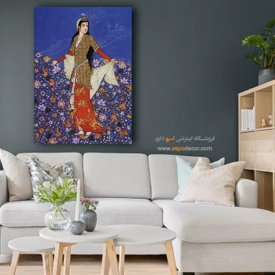 خرید تابلو مینیاتوری - تابلو نقاشی های حسین بهزاد - اسپو دکور